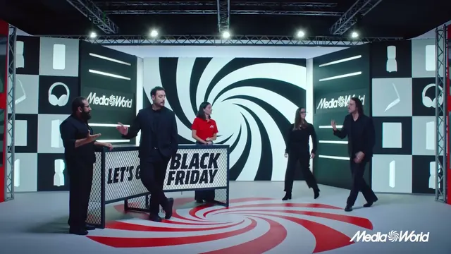 Copertina del progetto Black Friday colorato